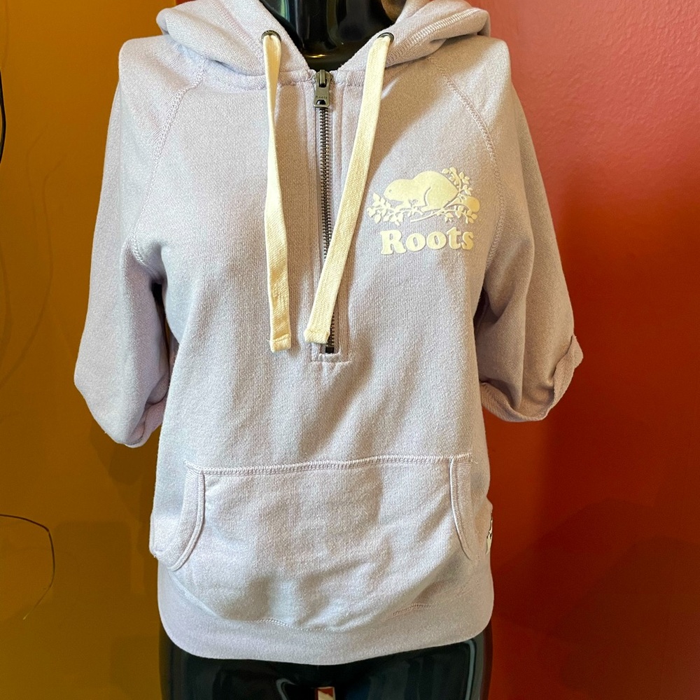 Roots half sleeve hoodie ( xxs )